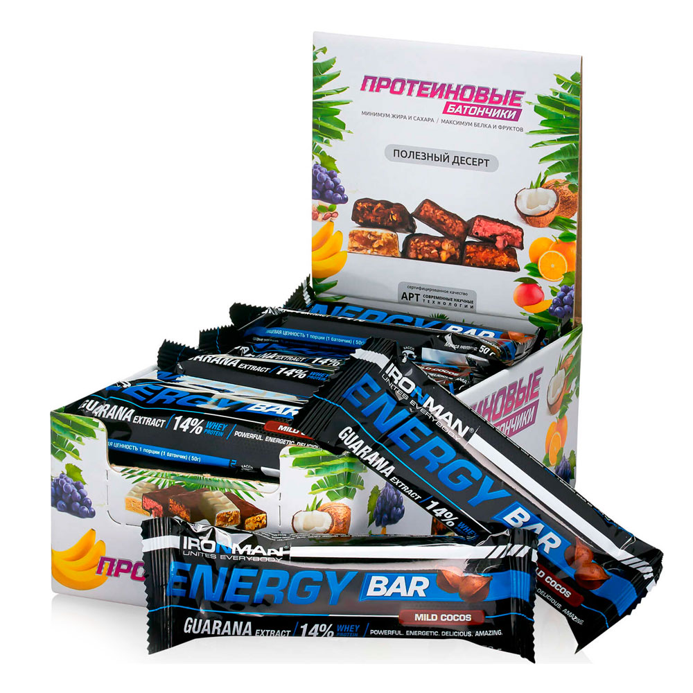 Ironman Батончик Energy Bar (50 г.)