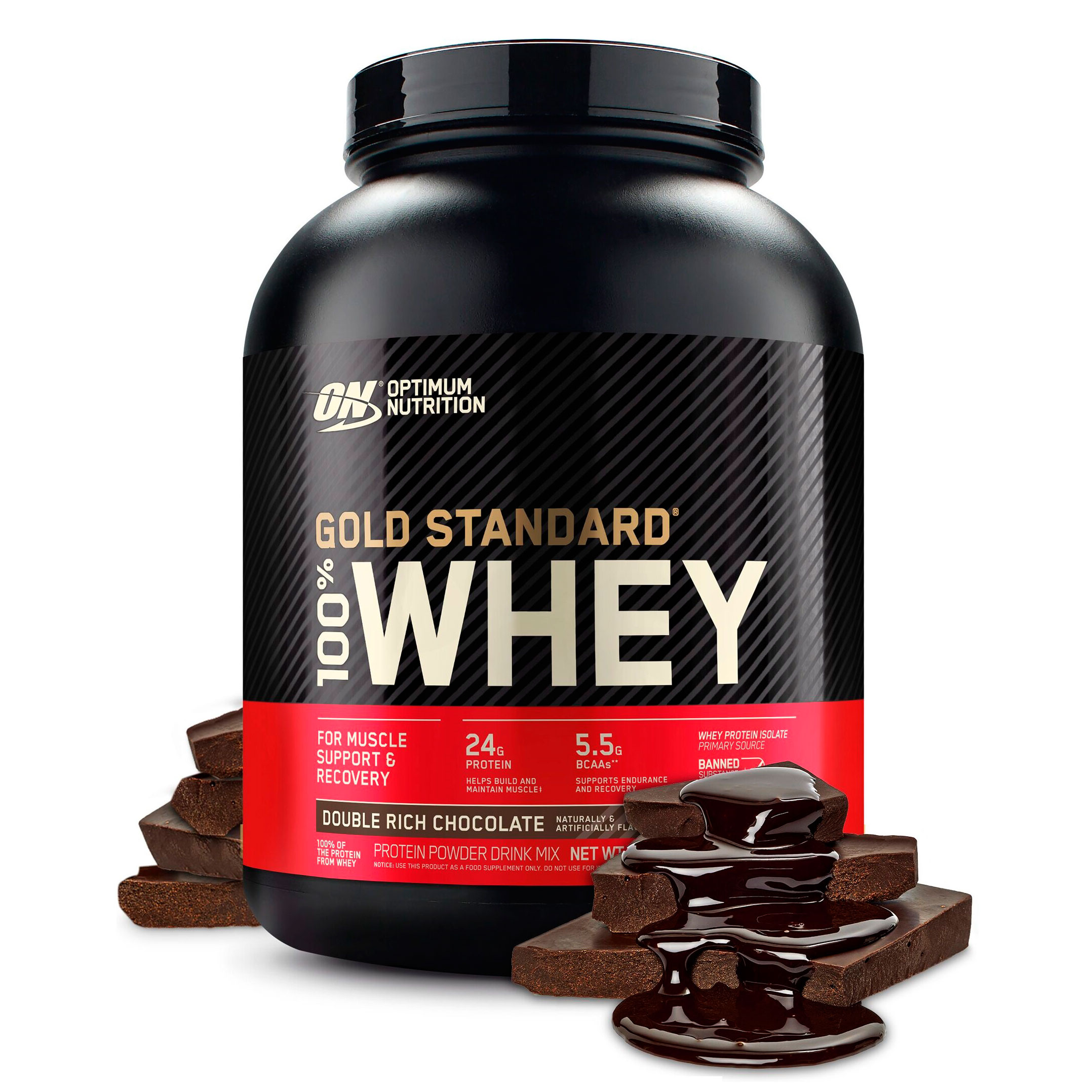Optimum Nutrition 100% Whey Gold Standard (2270 г.) (Экстремально молочный шоколад)