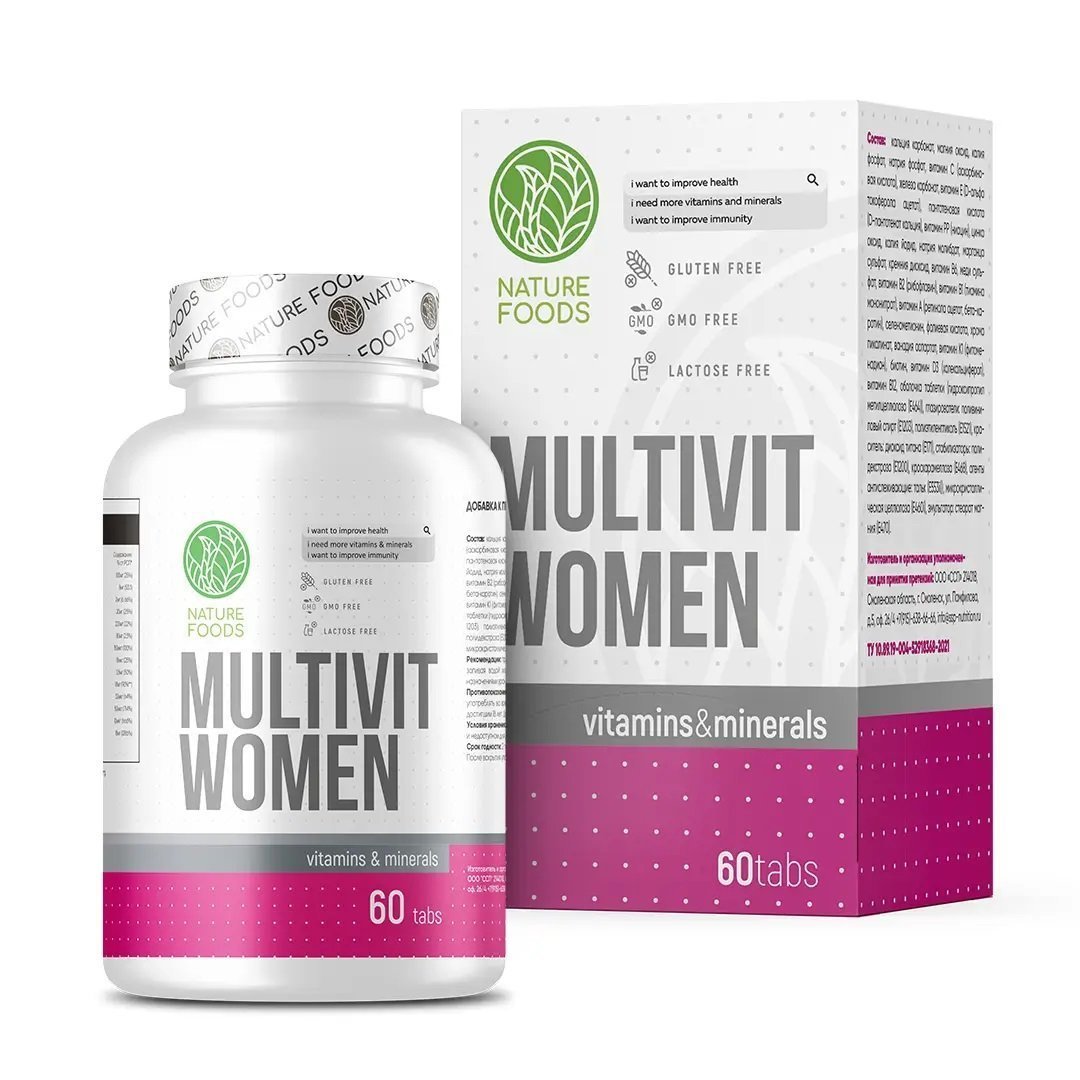 Nature Foods Multi Women(60 tab.)