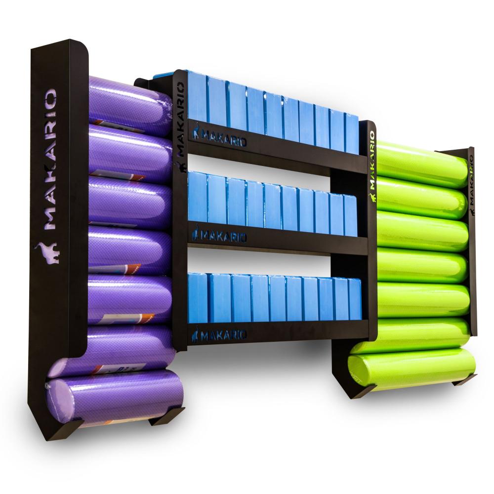 Держатель настенный для 15 цилиндров и 30 блоков