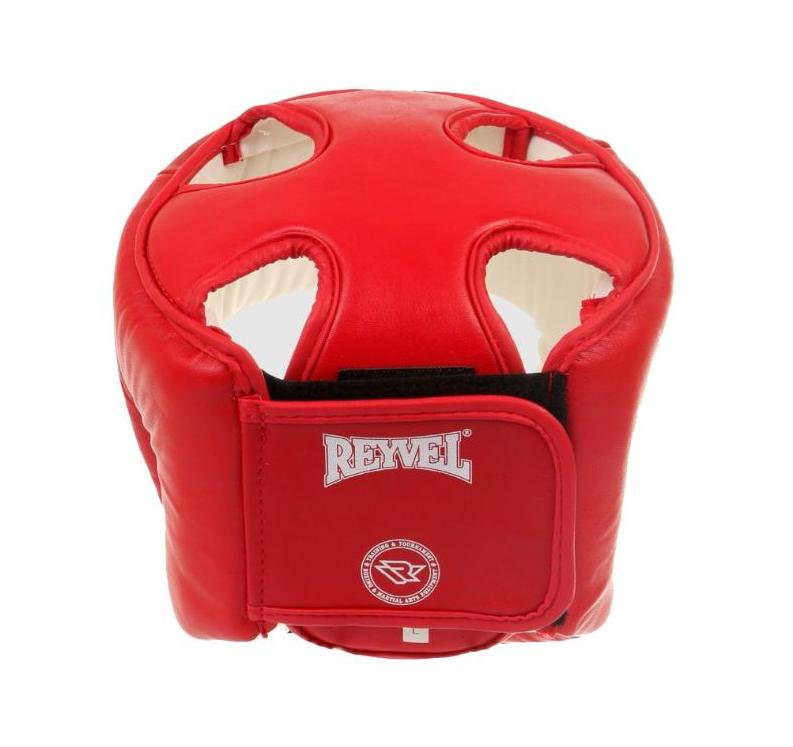 Шлем открытый REYVEL, красный
