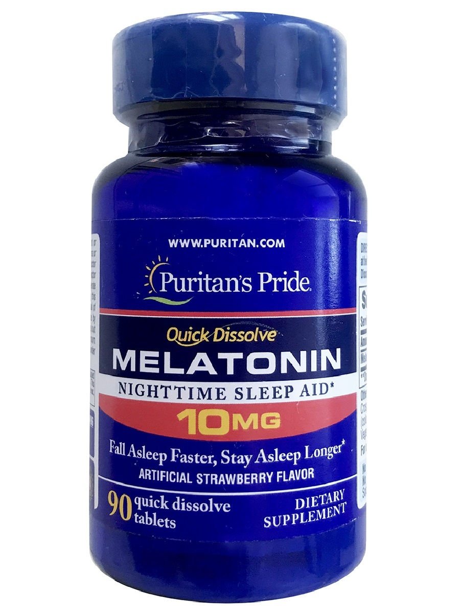 Puritan's Pride Melatonine 10 мг. (90 таб.)