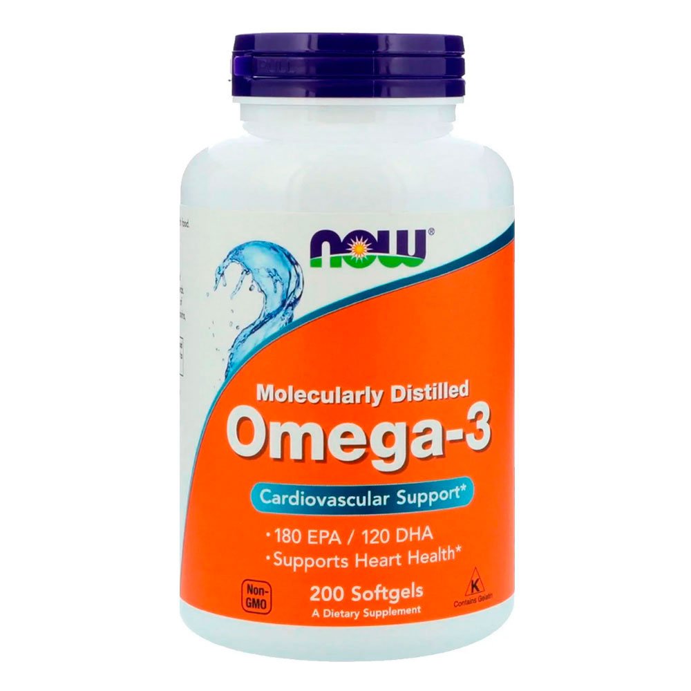 NOW Omega-3 (200 капс.)