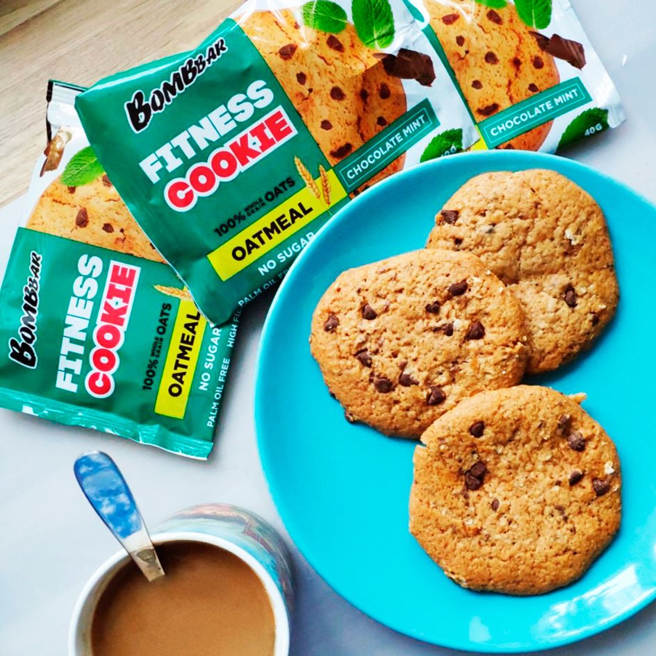 BOMBBAR Печенье неглазированное овсяное ( 40 г.)