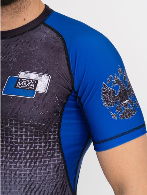 Рашгард союз ММА синий