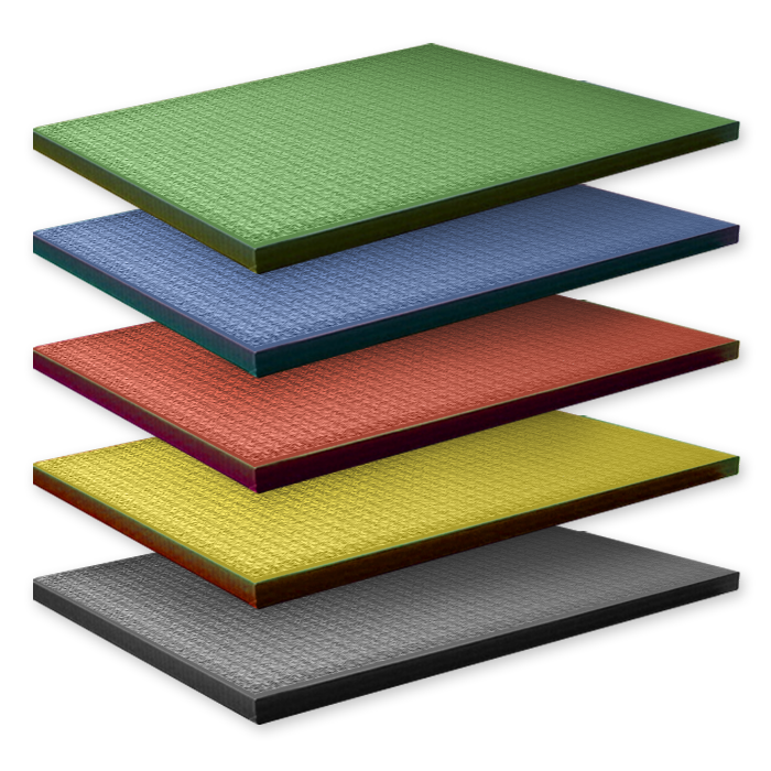 Татами Универсал, 1х2х0,04,ППЭ, Judo ткань, открытое дно,160 кг/м3