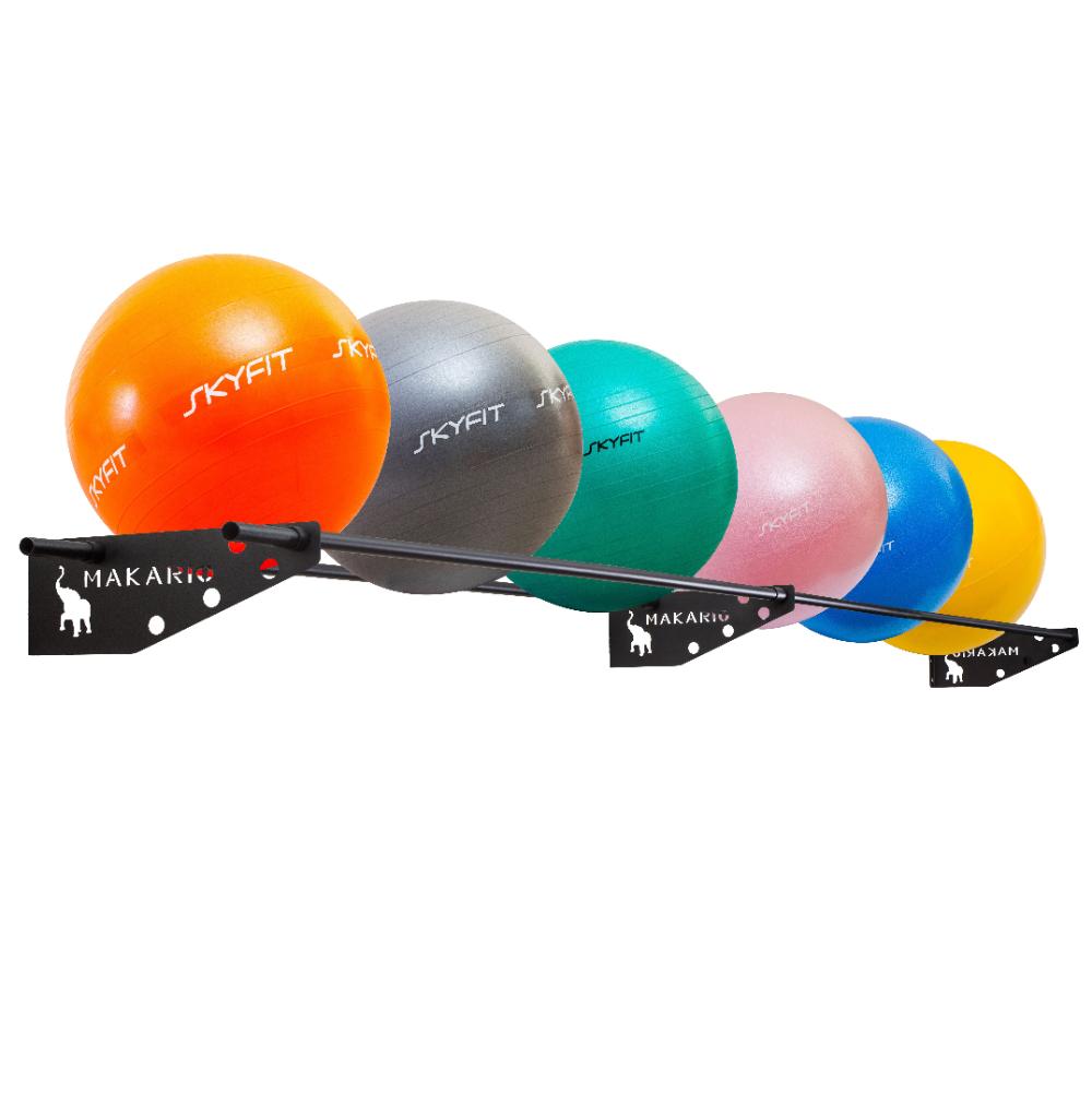 Держатель для фитболов (настенный 4м)