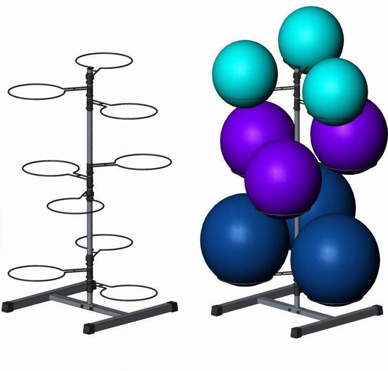Подставка для гимнастических мячей ST-918