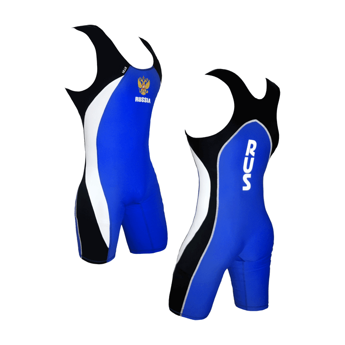 Трико для борьбы "Хай-тек-2" синие