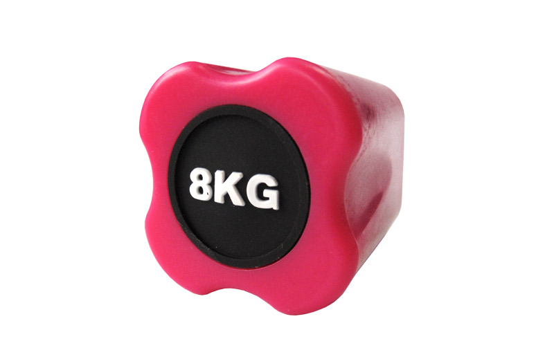 Бодибар FT 8 кг розовый наконечник Original FitTools