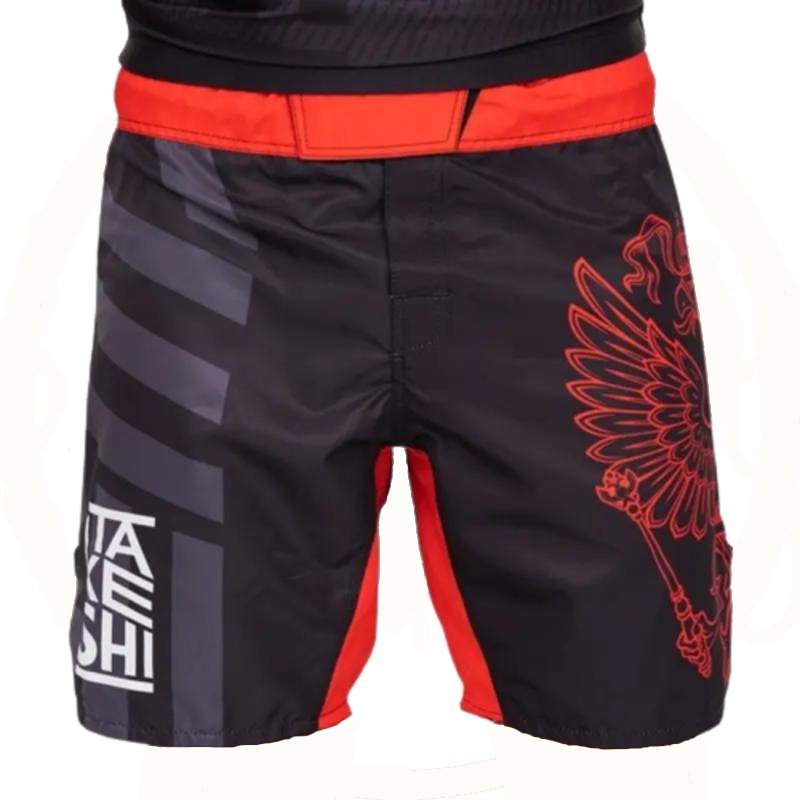 Шорты союз ММА красные