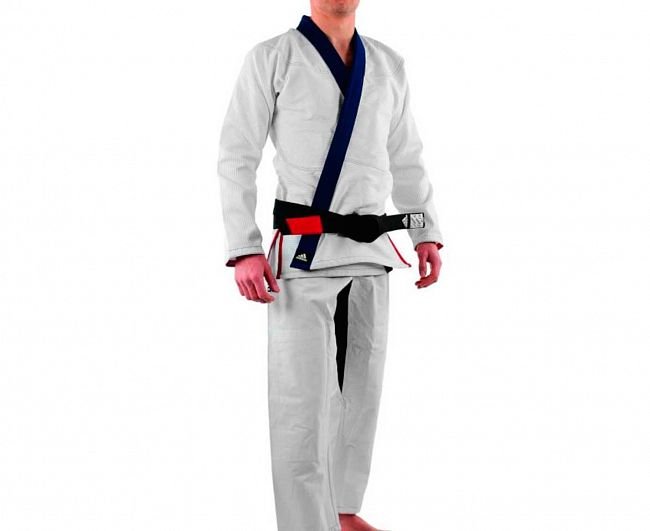 Кимоно для джиу-джитсу Limited Edition бело-синее