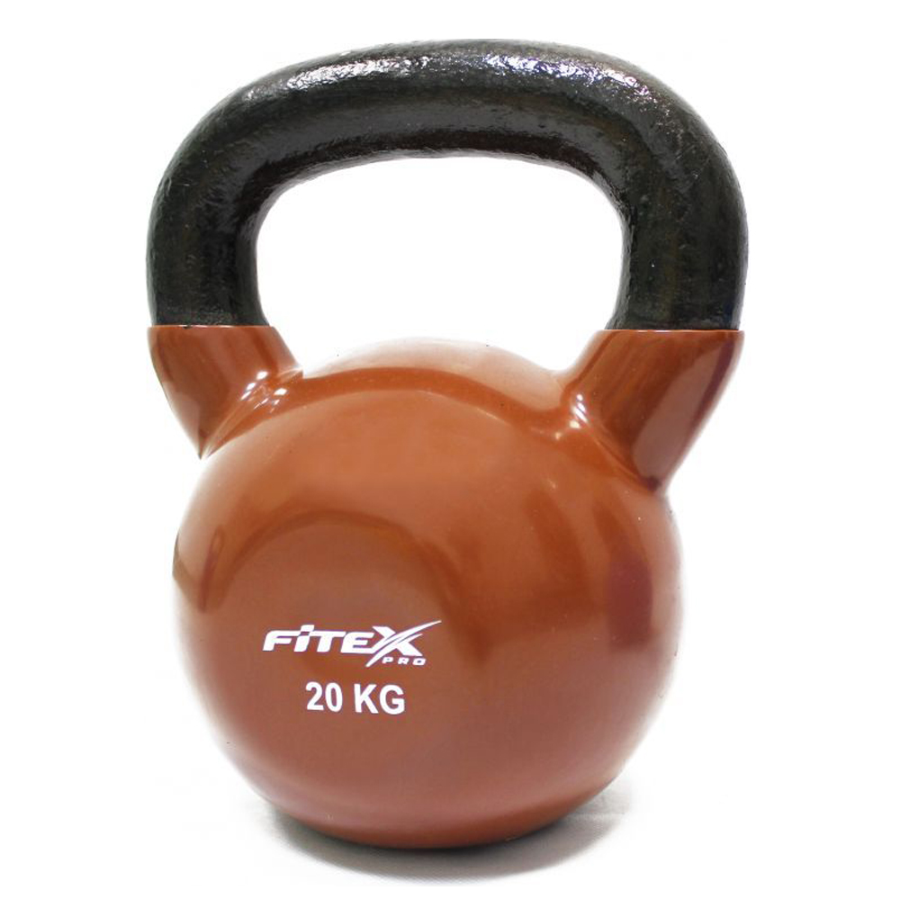 Гиря в виниловой оболочке 20 кг FITEX PRO