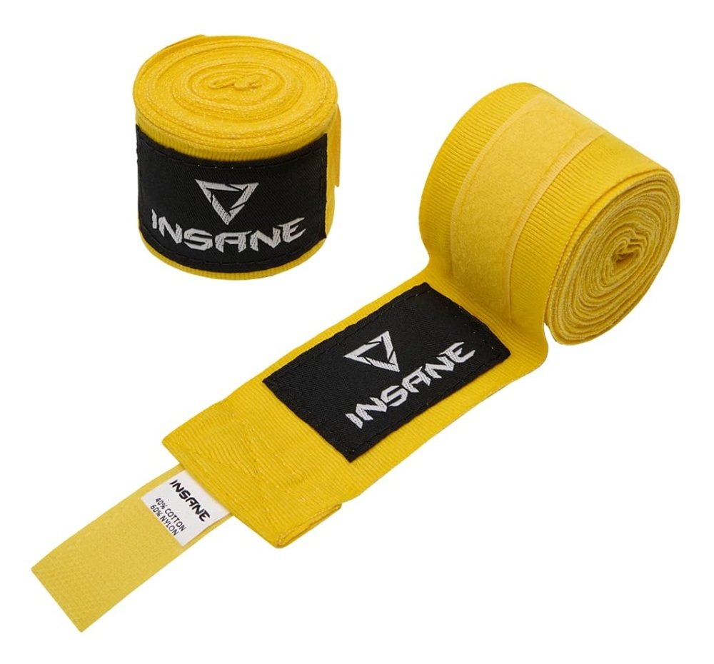 Бинт боксерский INSANE  2.5 m (Желтый)