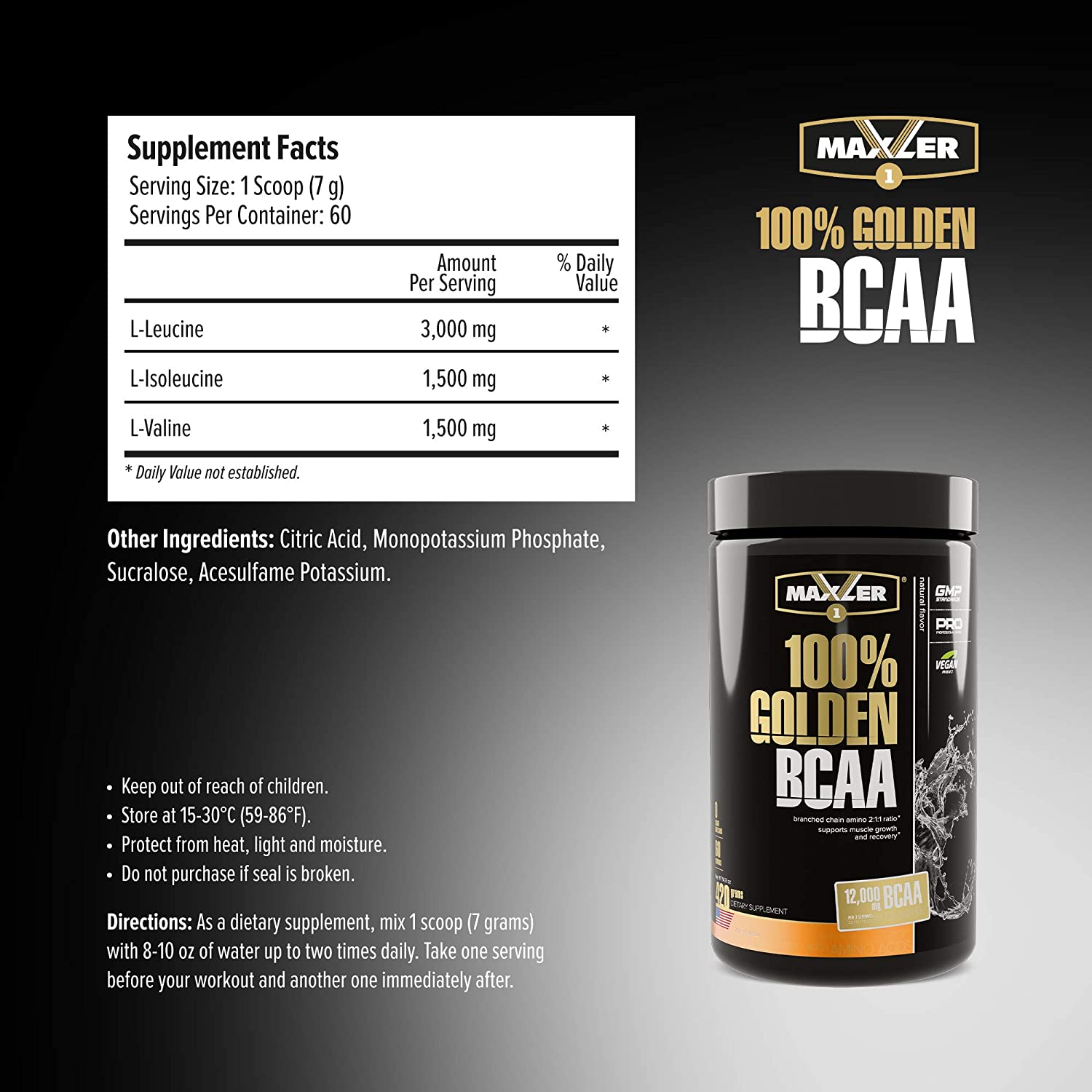 Maxler Golden BCAA (420 г.)