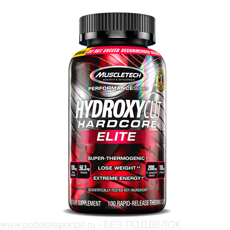Muscle Tech Hydroxycut Hardcore Elite (100 капс.) 