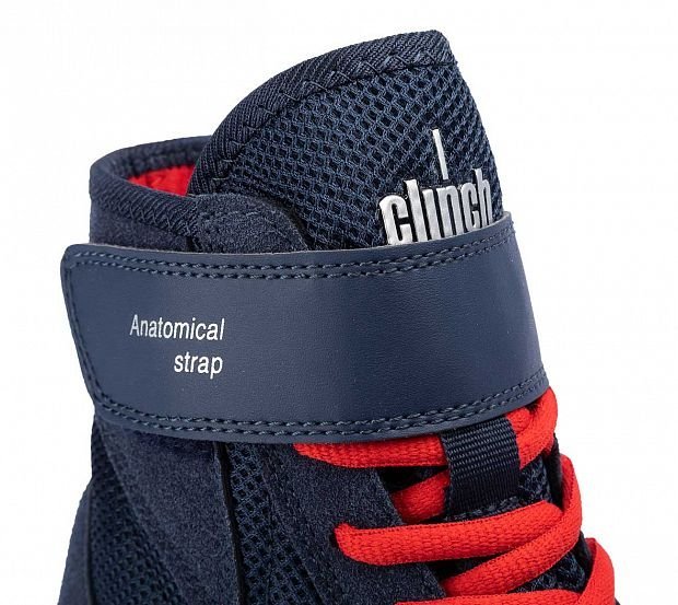 Борцовки Clinch Grip сине-красные 40