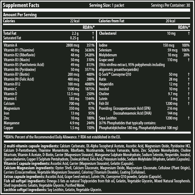 Scitec Nutrition Multi Pro Plus (30 пак.)