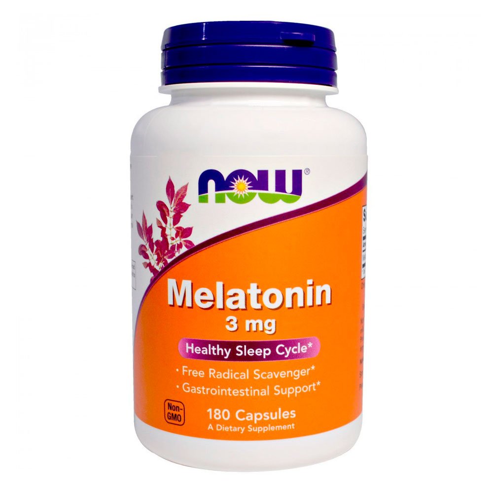 NOW Melatonin 3 мг. (180 капс.)