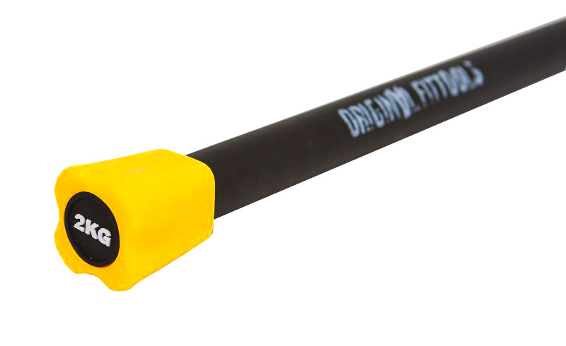 Бодибар FT 2 кг желтый наконечник Original FitTools