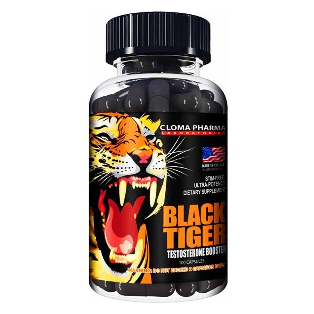 Cloma Pharma Black Tiger 100 (капс.)
