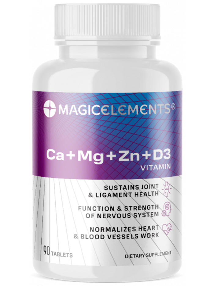 Magic Elements Ca Mg Zn D3 (60 tab)