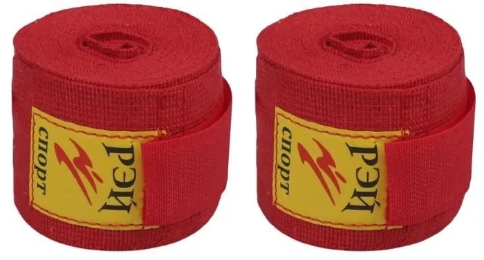 Бинты спортивные Рэй спорт 4,5 м (Красный)