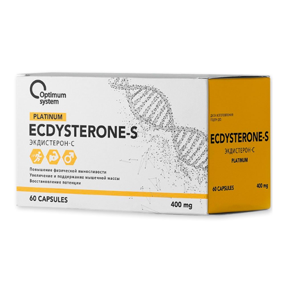 Optimum System Ecdysterone-S 400 мг.(60 капс.) 