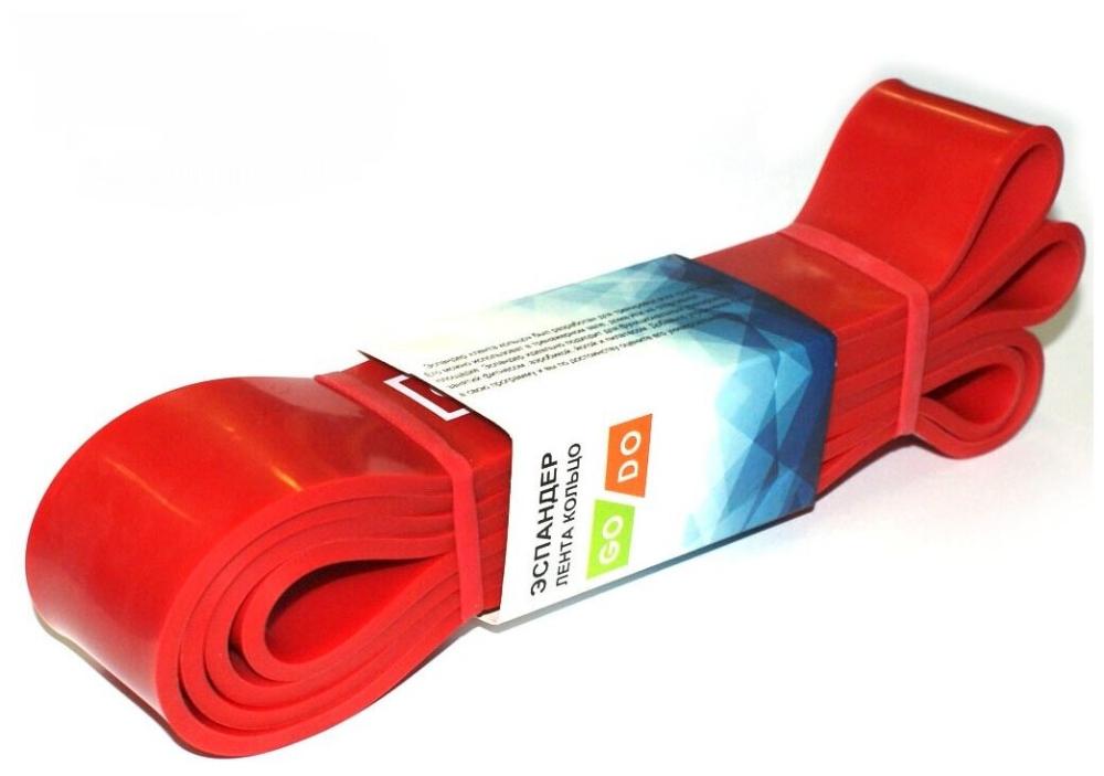 Эспандер лента кольцо GO DO 17-54 кг красный