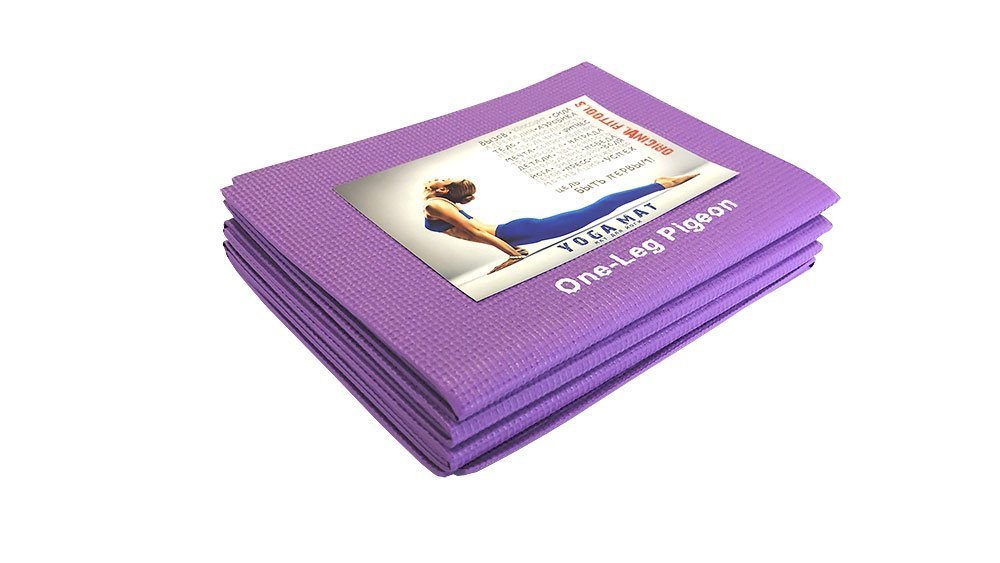 Коврик для йоги складной 4 мм.