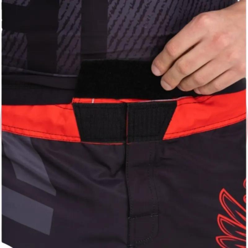 Шорты союз ММА красные