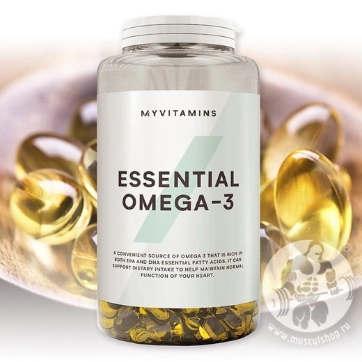 MyProtein Omega-3 PLUS (90 капс.)