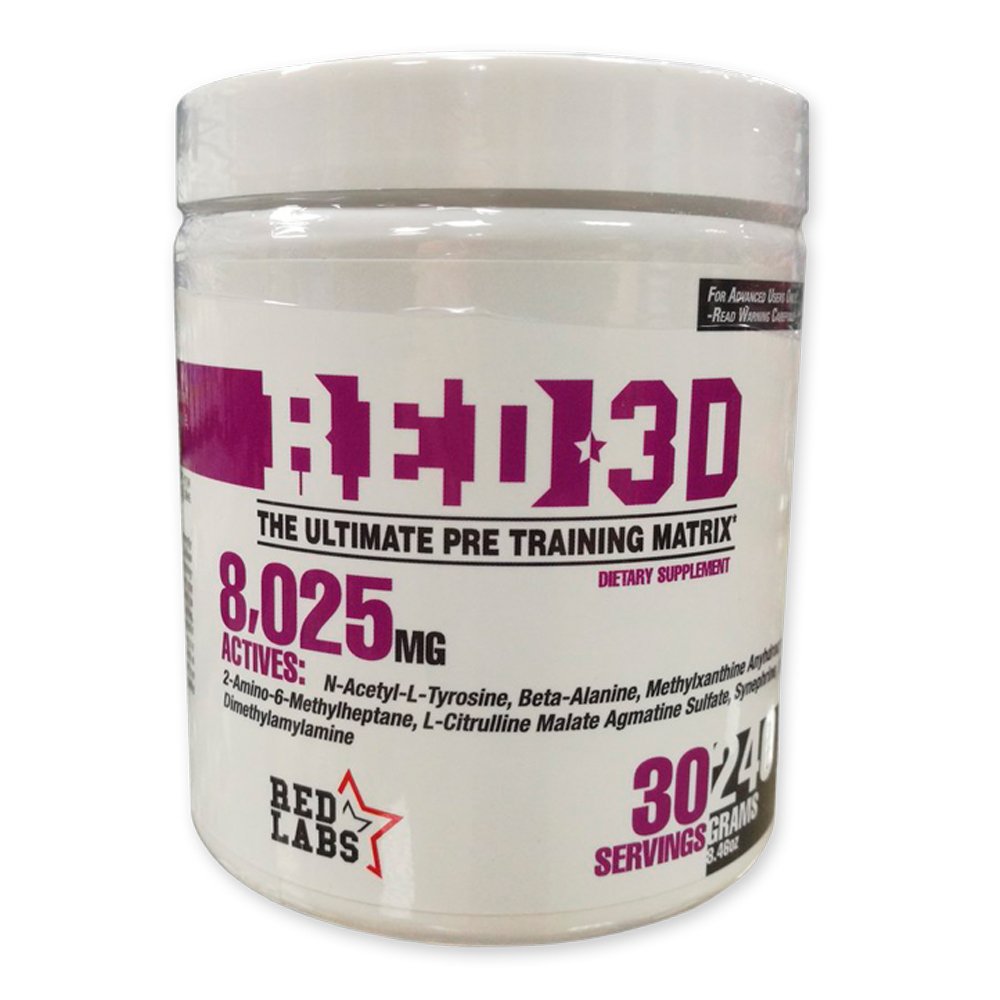 Red Labs Red 3D DMAA+DMHA (240 г.)