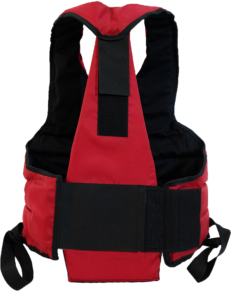 Жилет защитный для единоборств ЧЕРЕПАХА-1 Рэй Спорт, красный