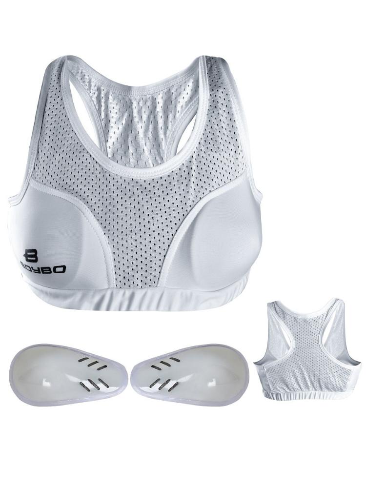 Защита груди BoyBo, белая