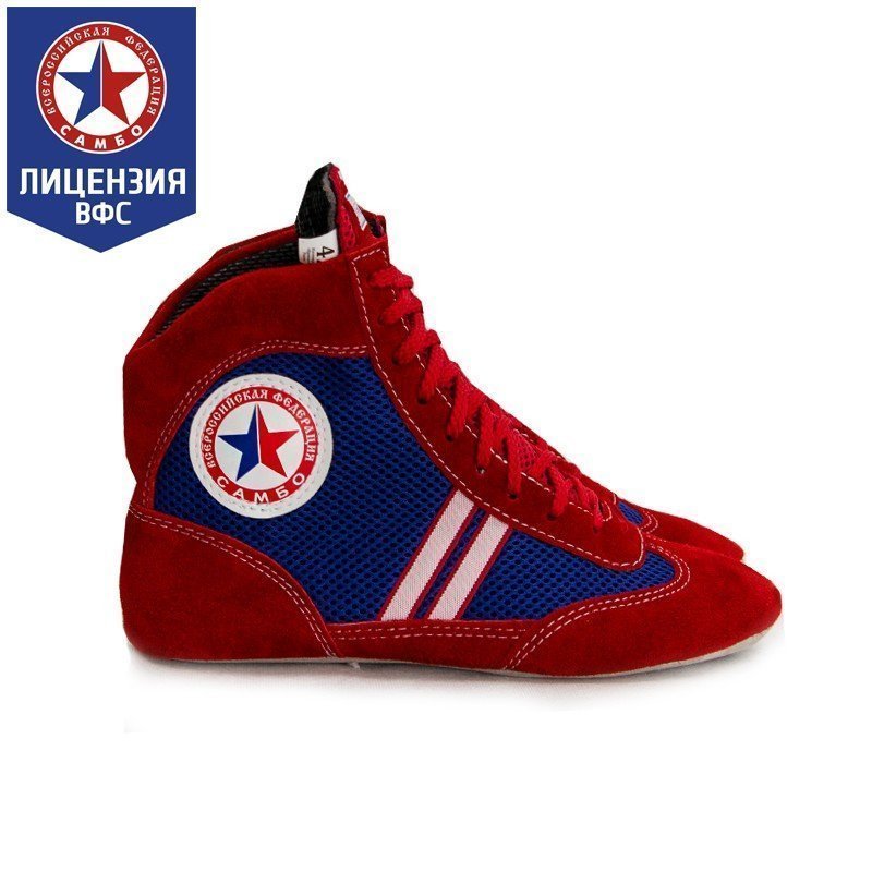 Борцовки для Самбо КОМБИНИРОВАННЫЕ Крепыш Я