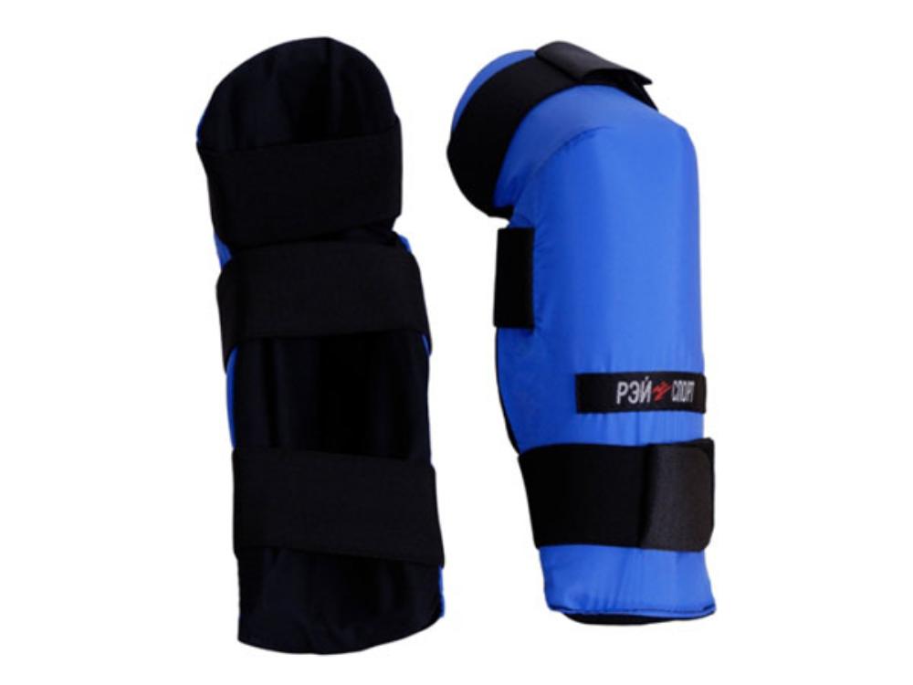 Щитки на предплечье и локоть синий
