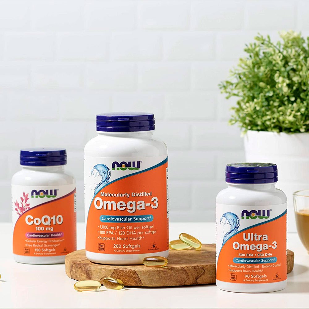 NOW Omega-3 (100 капс.)