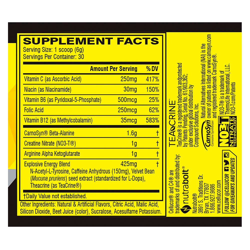 Cellucor C4 (195 г.) 