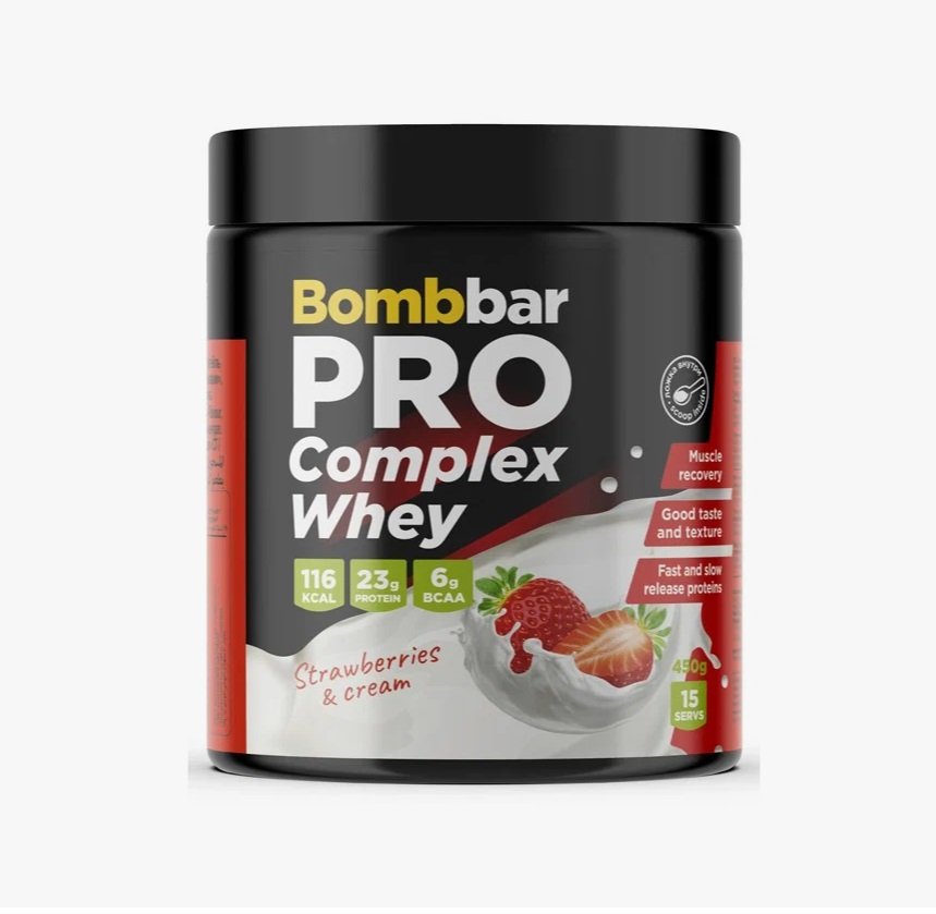 BOMBBAR PRO Complex Многокомпонентный протеин (450 г.)