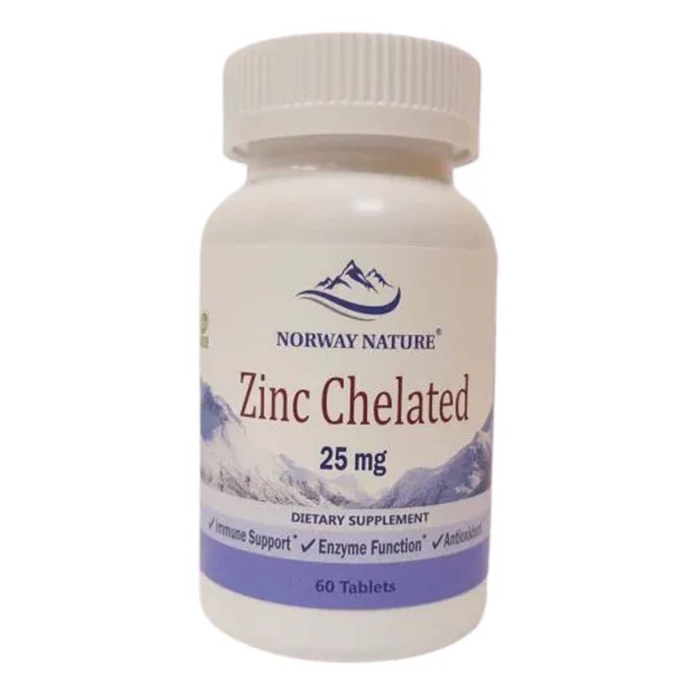 Norway Nature Zink Chelated (60 таб.)