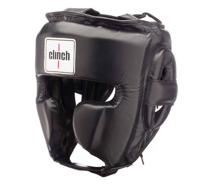 Шлем боксерский Clinch Punch, черный