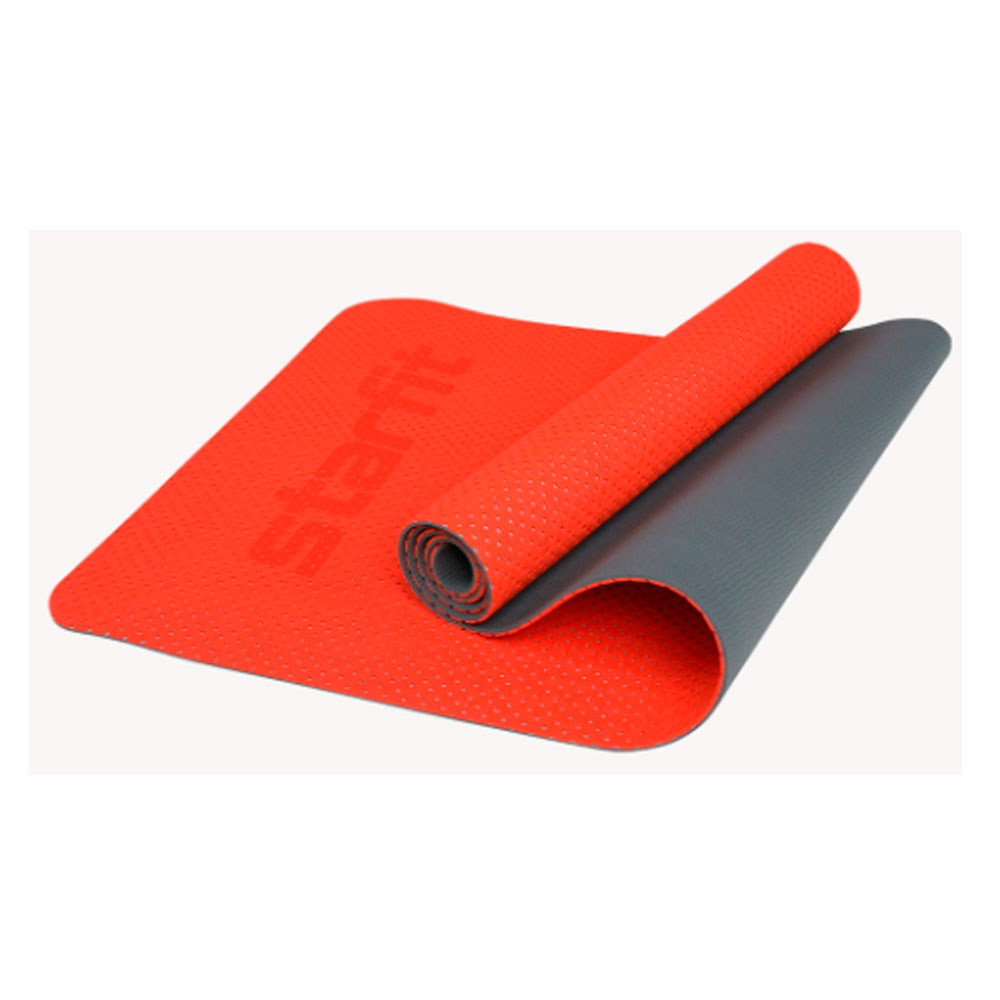 Коврик для фитнеса Starfit FM-202 (173x61x0,5) красный