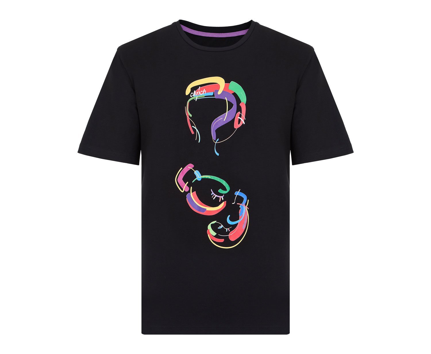 Футболка Clinch Colors черная (S)