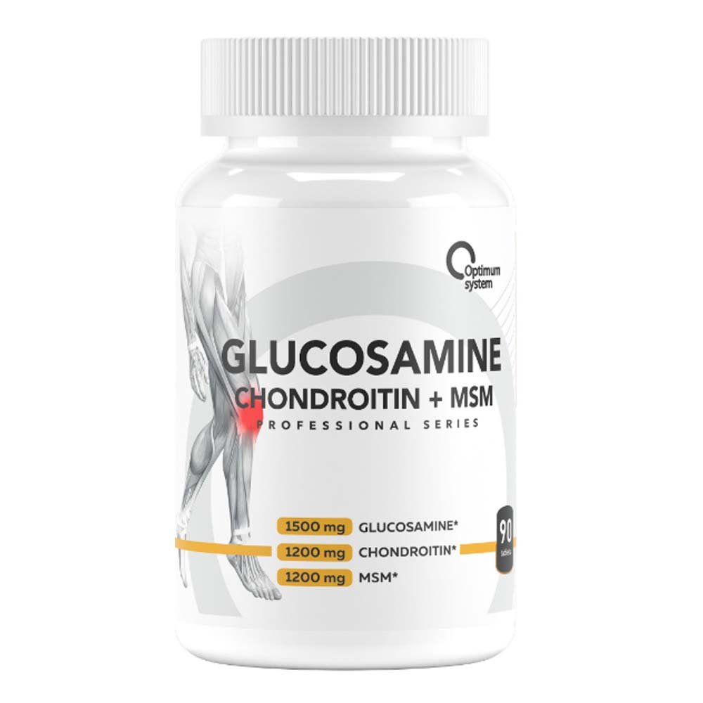 Optimum System Glucosamine+Chondroitin+MSM (90 таб.)