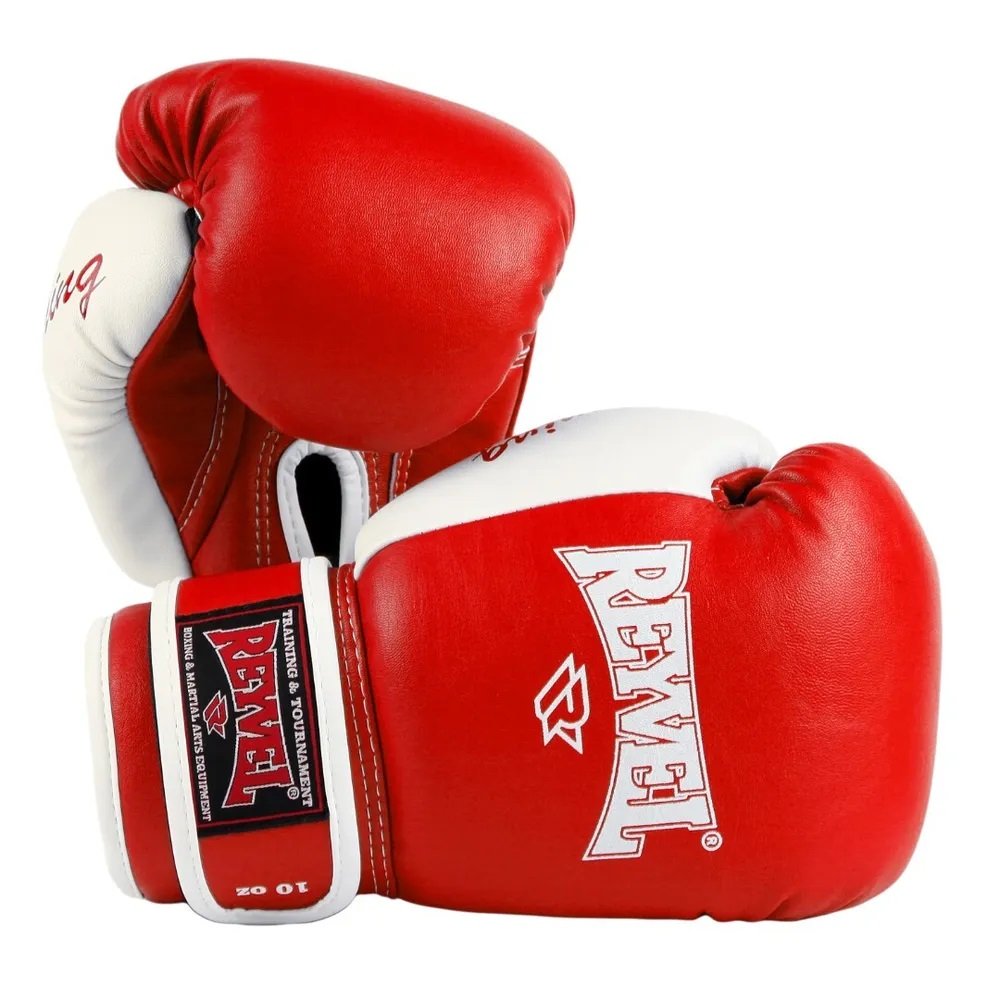 Перчатки боксерские REYVEL Beginning 10 oz (Красный)