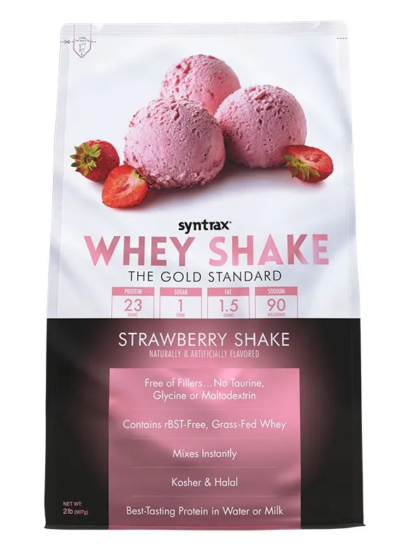 Syntrax Whey Shake (908 г.) (Клубника)