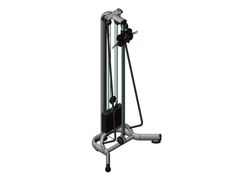 Блочная рамка одинарная (2-й блок) N124.1 