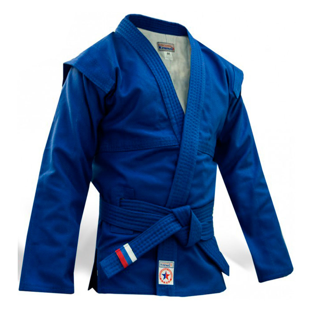 Куртка для борьбы Атака Синяя