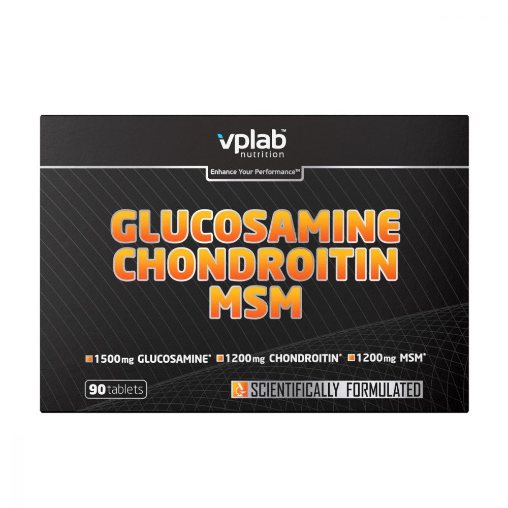 VP Laboratory Glucosamine & Chondroitin & MSM (90 таб.)
